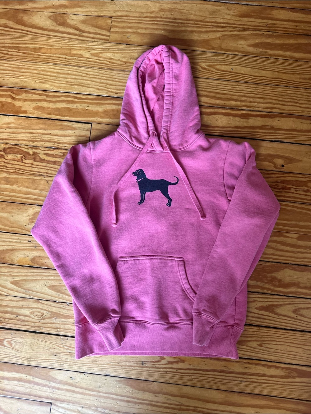 The Black Dog Pink Hoodie XXS